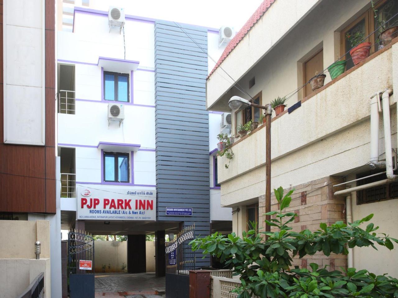 Oyo 10465 Koyambedu Chennai Hotell Exteriör bild