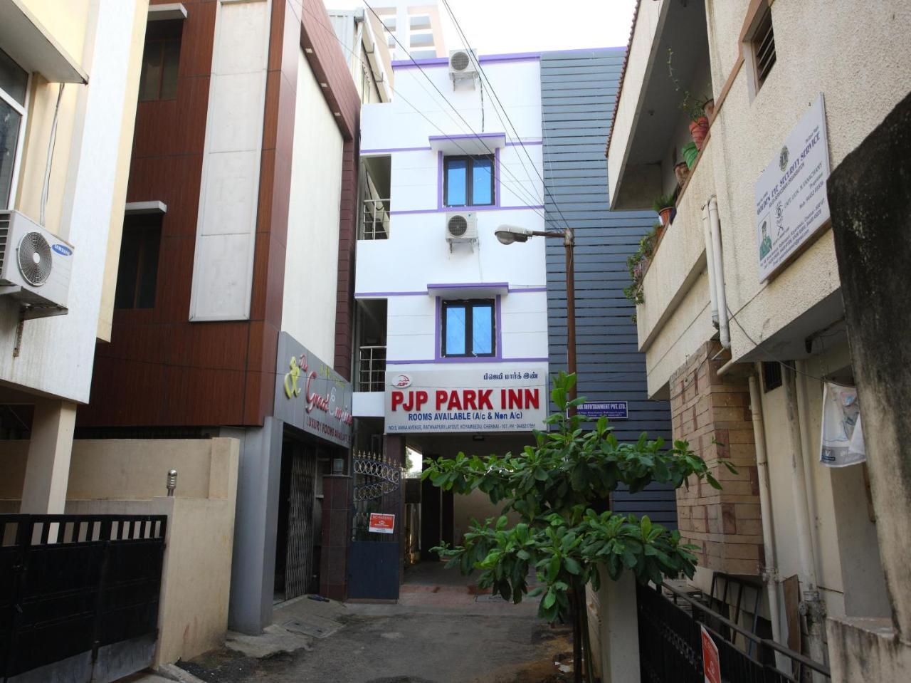 Oyo 10465 Koyambedu Chennai Hotell Exteriör bild